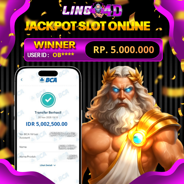 BUKTI JACKPOT SLOT GATES OF OLYMPUS 20/11/2025